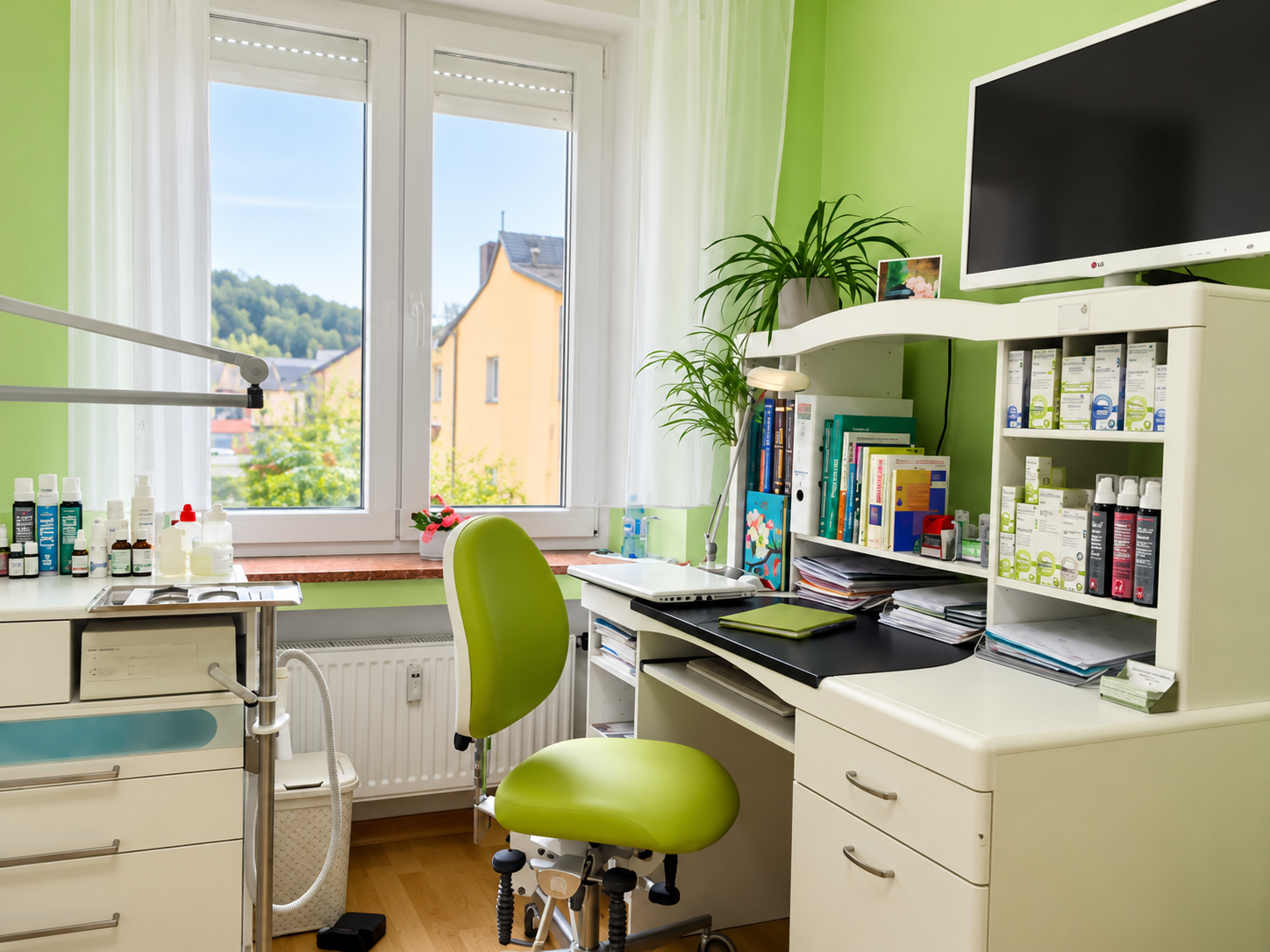 L’espace de soin et le bureau